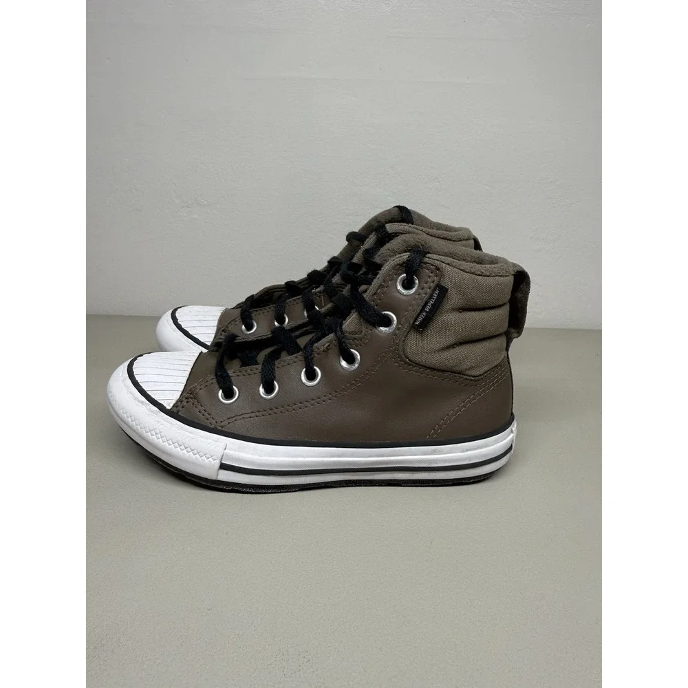Converse Chuck Taylor Berkshire Kids Boots Fleece Lined Water Repellent Sz 2.5
